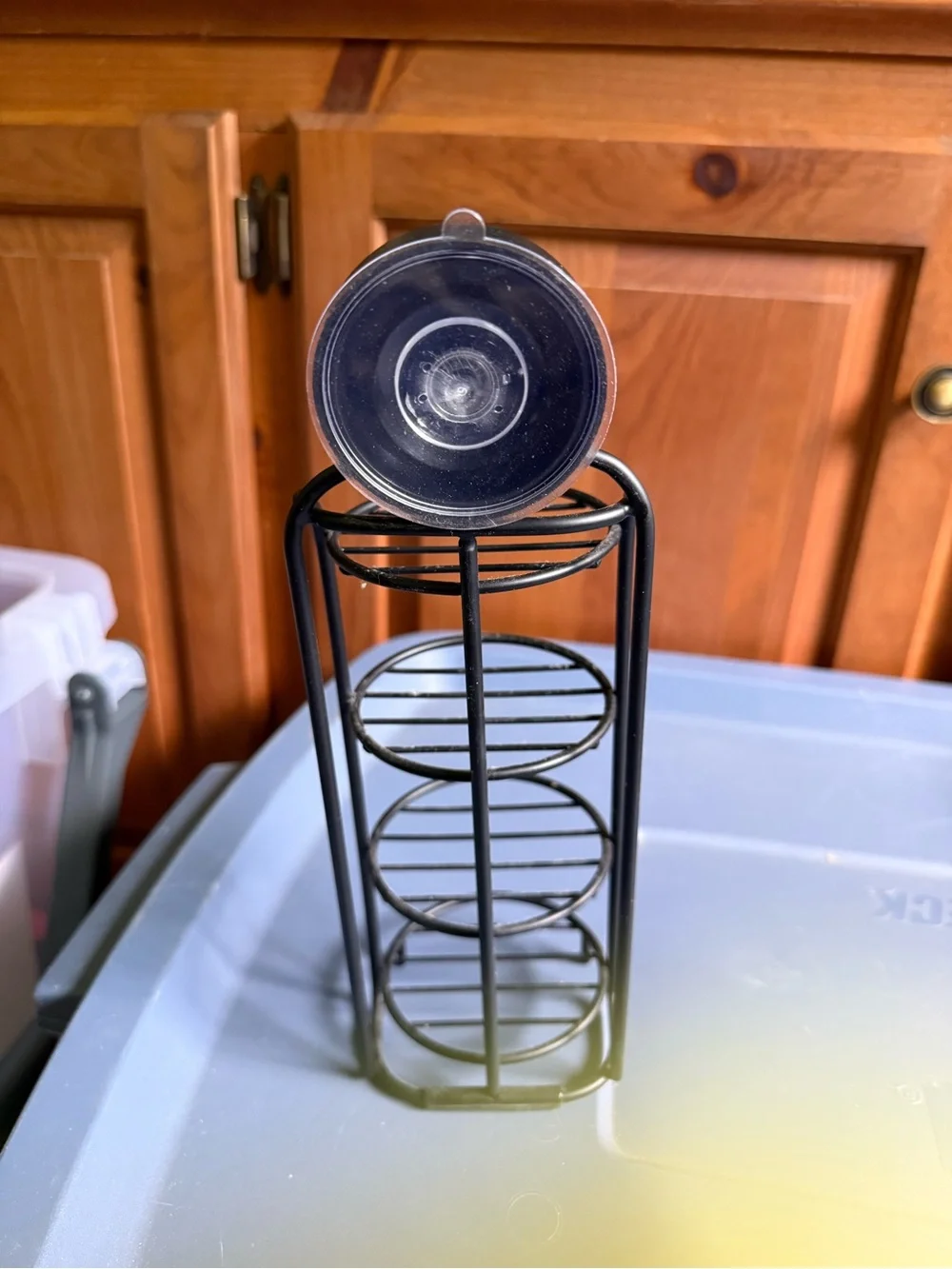 Kitsch Self-Draining Shower Caddy, a 4-tier vertical organizer